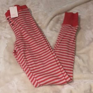 NEW MAKE + MODEL pajama stripe pants